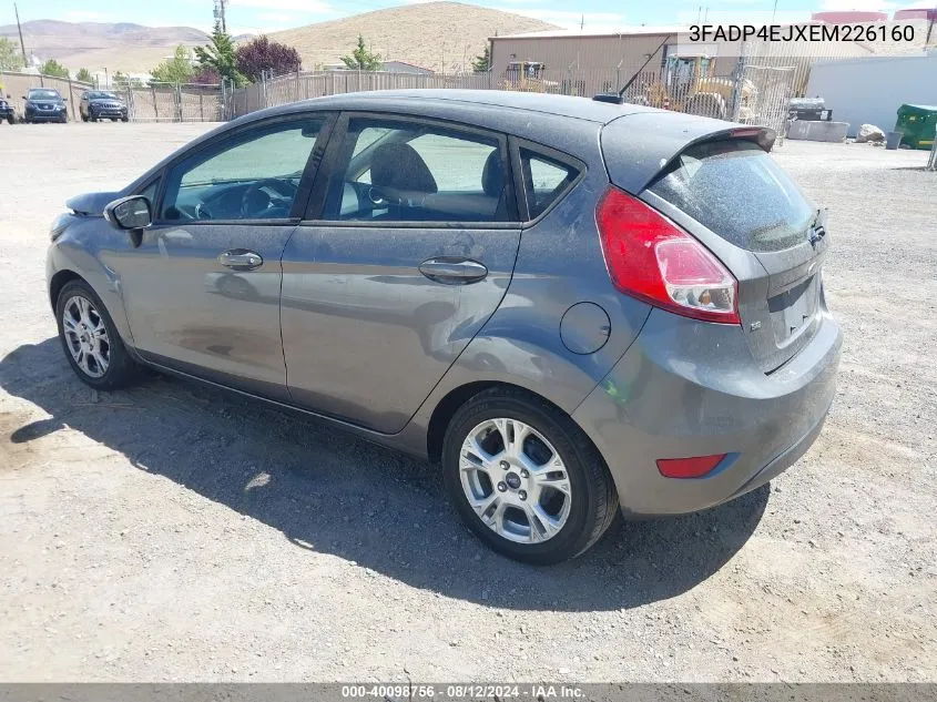 3FADP4EJXEM226160 2014 Ford Fiesta Se