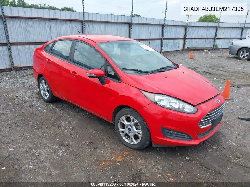 3FADP4BJ3EM217305 2014 Ford Fiesta Se