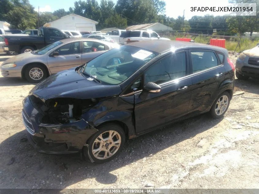 2014 Ford Fiesta Se VIN: 3FADP4EJXEM201954 Lot: 40133853