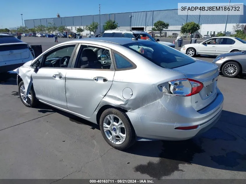 3FADP4BJ8EM186732 2014 Ford Fiesta Se