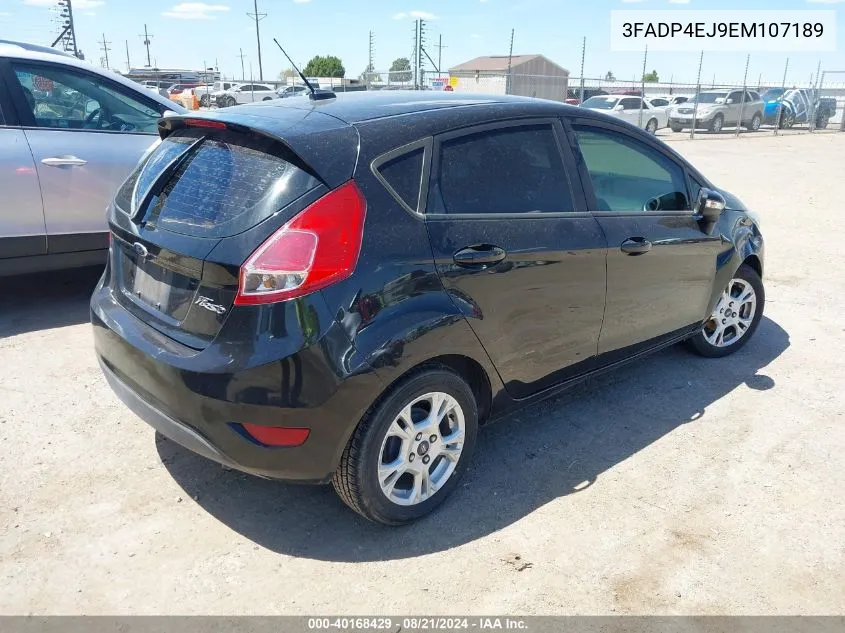 3FADP4EJ9EM107189 2014 Ford Fiesta Se