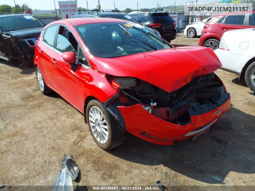 3FADP4FJ3EM211157 2014 Ford Fiesta Titanium