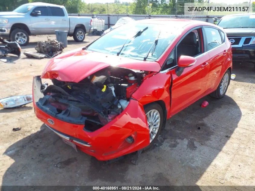 3FADP4FJ3EM211157 2014 Ford Fiesta Titanium