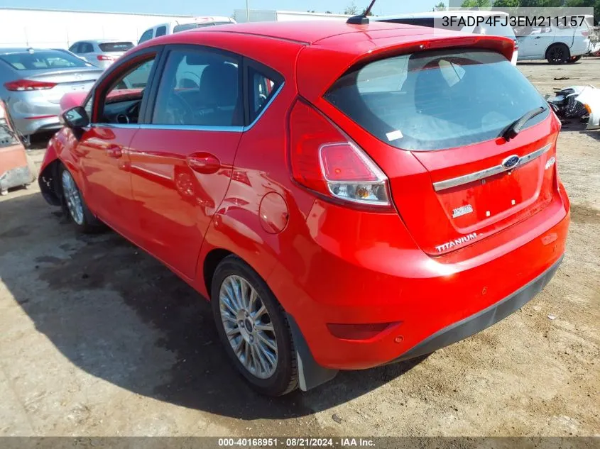 3FADP4FJ3EM211157 2014 Ford Fiesta Titanium