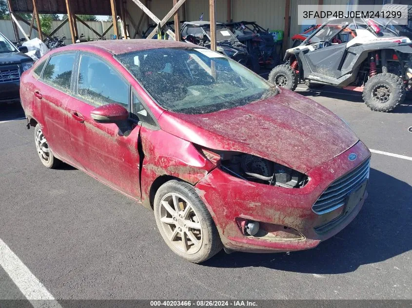 3FADP4BJ0EM241299 2014 Ford Fiesta Se