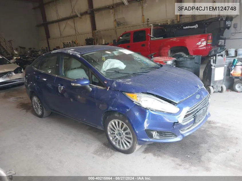 3FADP4CJ1EM124748 2014 Ford Fiesta Titanium