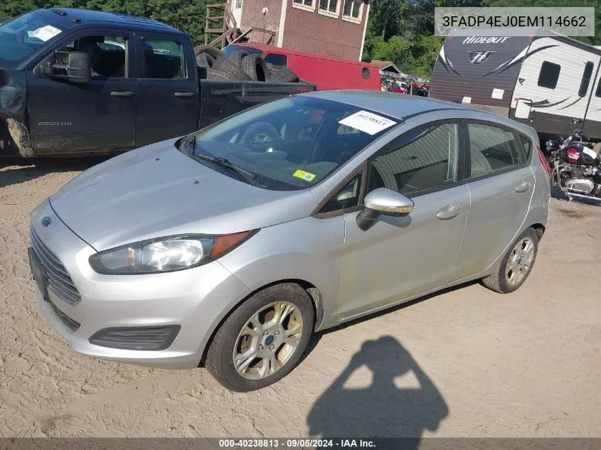 3FADP4EJ0EM114662 2014 Ford Fiesta Se