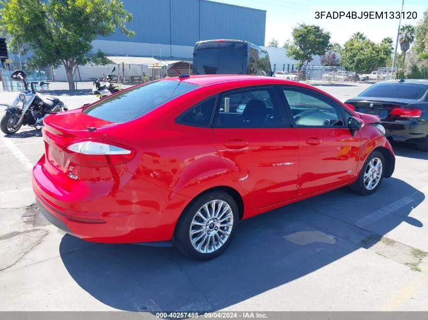 2014 Ford Fiesta Se VIN: 3FADP4BJ9EM133120 Lot: 40257485