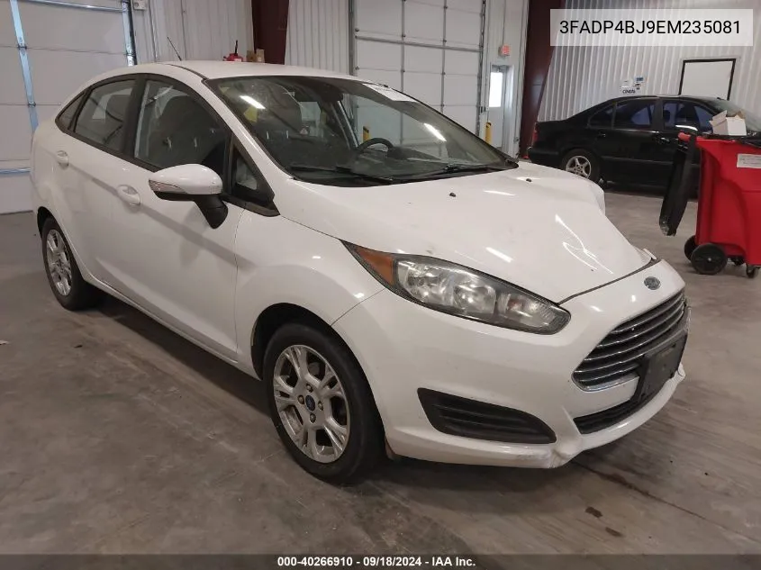 2014 Ford Fiesta Se VIN: 3FADP4BJ9EM235081 Lot: 40266910