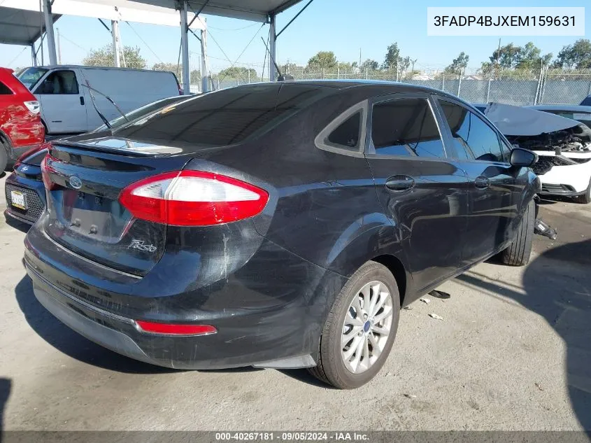 3FADP4BJXEM159631 2014 Ford Fiesta Se