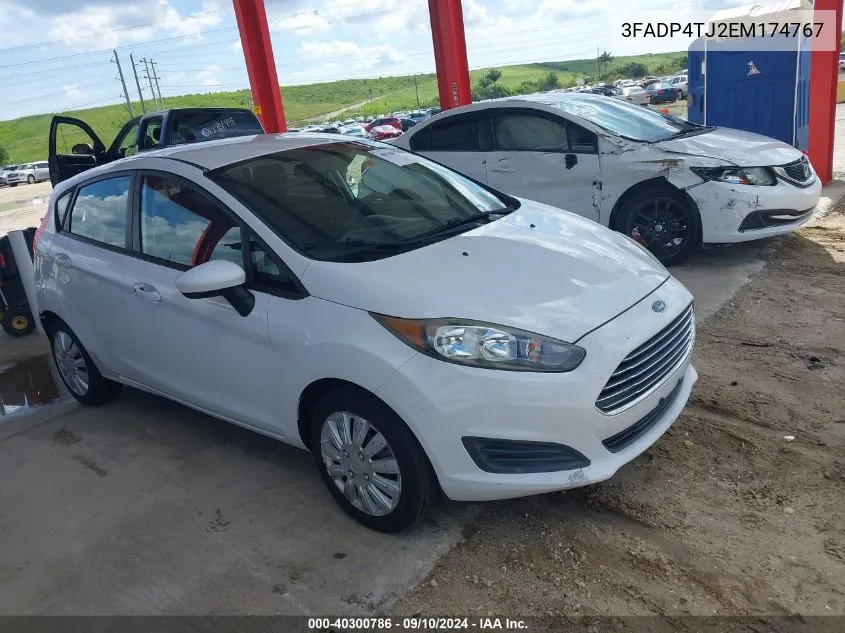 3FADP4TJ2EM174767 2014 Ford Fiesta S