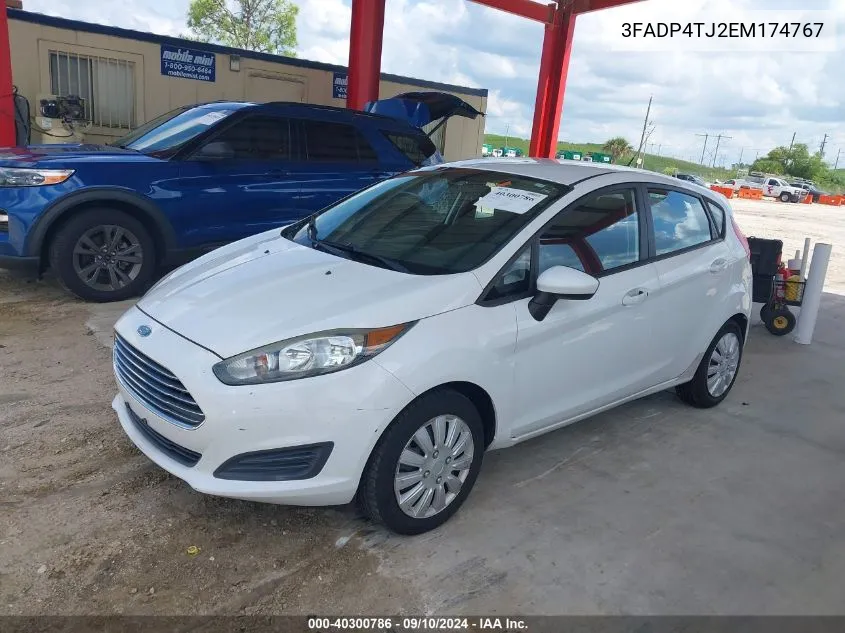 3FADP4TJ2EM174767 2014 Ford Fiesta S