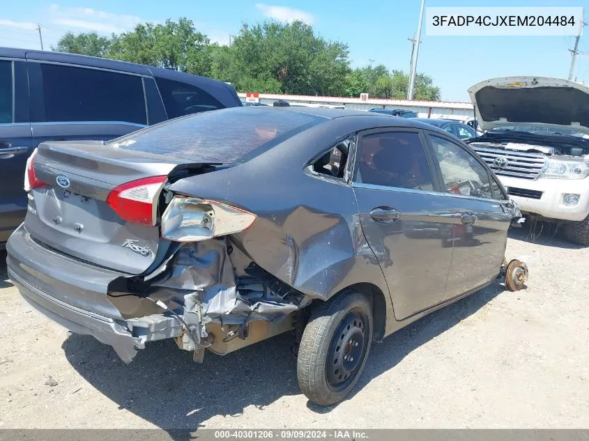 2014 Ford Fiesta Titanium VIN: 3FADP4CJXEM204484 Lot: 40301206