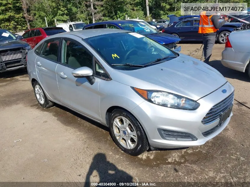 3FADP4BJ9EM174072 2014 Ford Fiesta Se