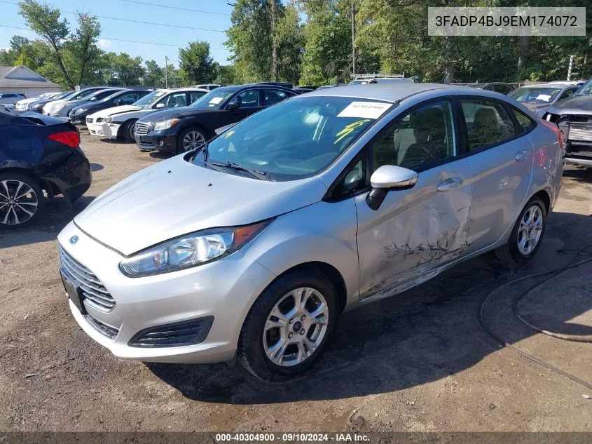 3FADP4BJ9EM174072 2014 Ford Fiesta Se