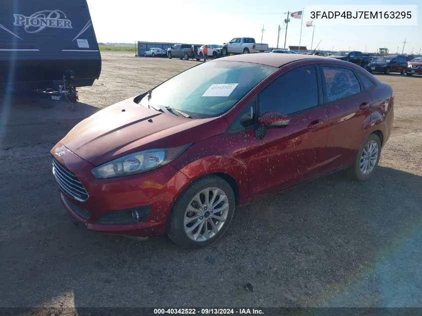 2014 Ford Fiesta Se VIN: 3FADP4BJ7EM163295 Lot: 40342522