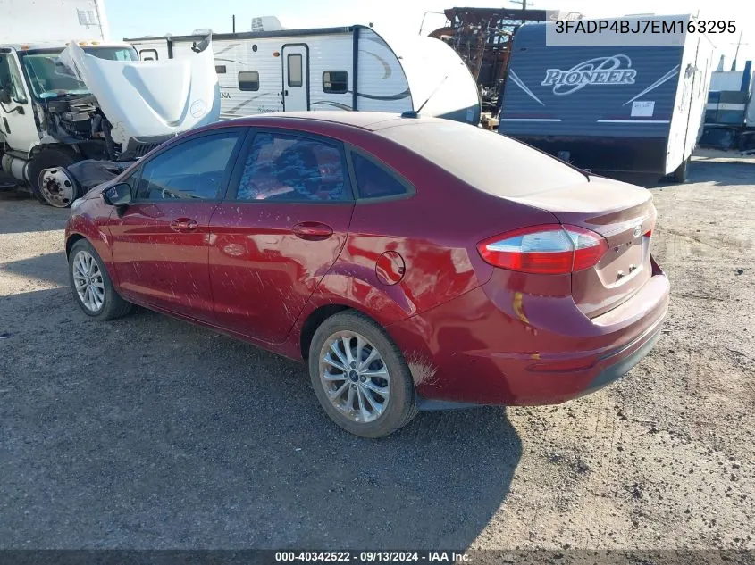 3FADP4BJ7EM163295 2014 Ford Fiesta Se