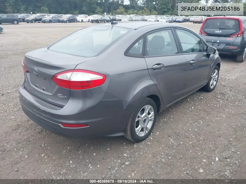 3FADP4BJ5EM205186 2014 Ford Fiesta Se