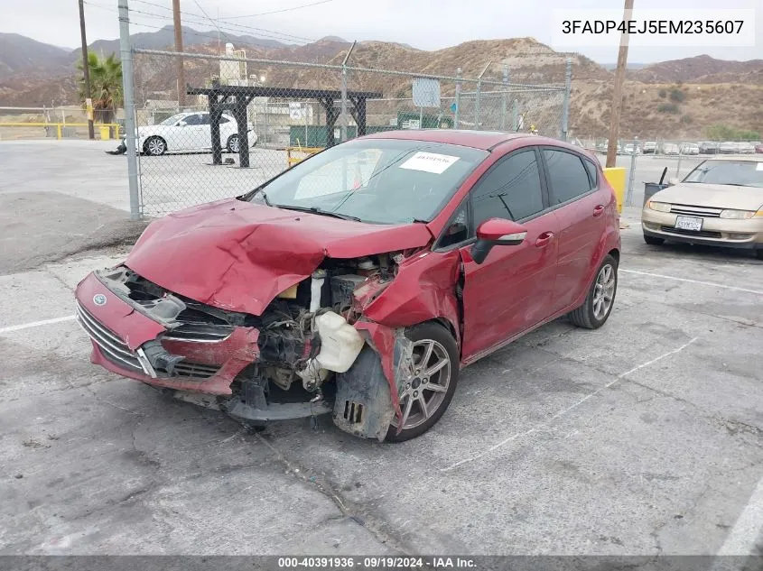 2014 Ford Fiesta Se VIN: 3FADP4EJ5EM235607 Lot: 40391936