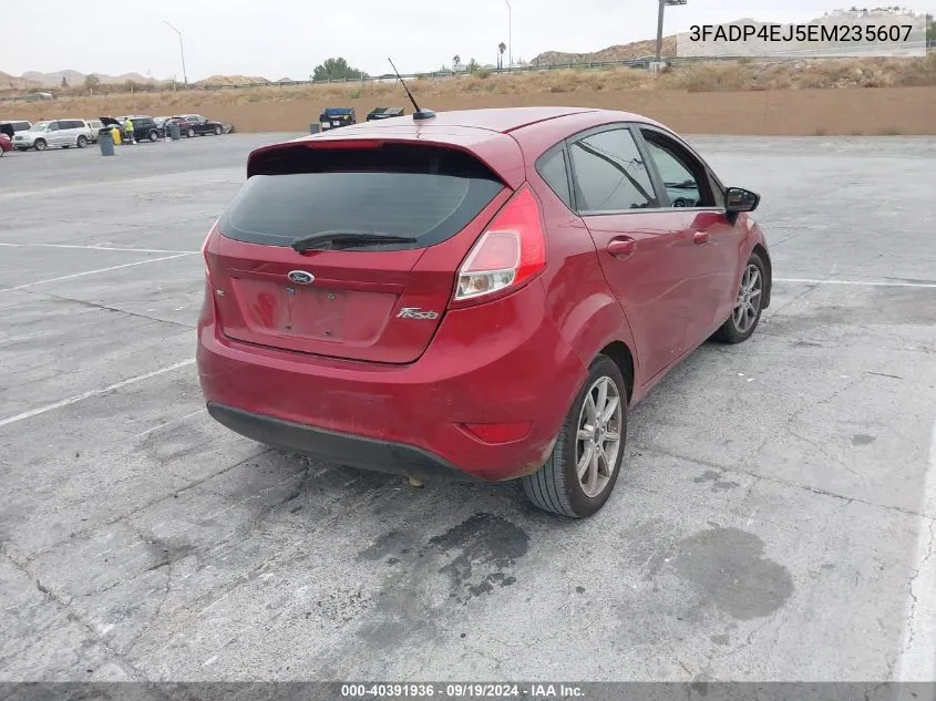 2014 Ford Fiesta Se VIN: 3FADP4EJ5EM235607 Lot: 40391936