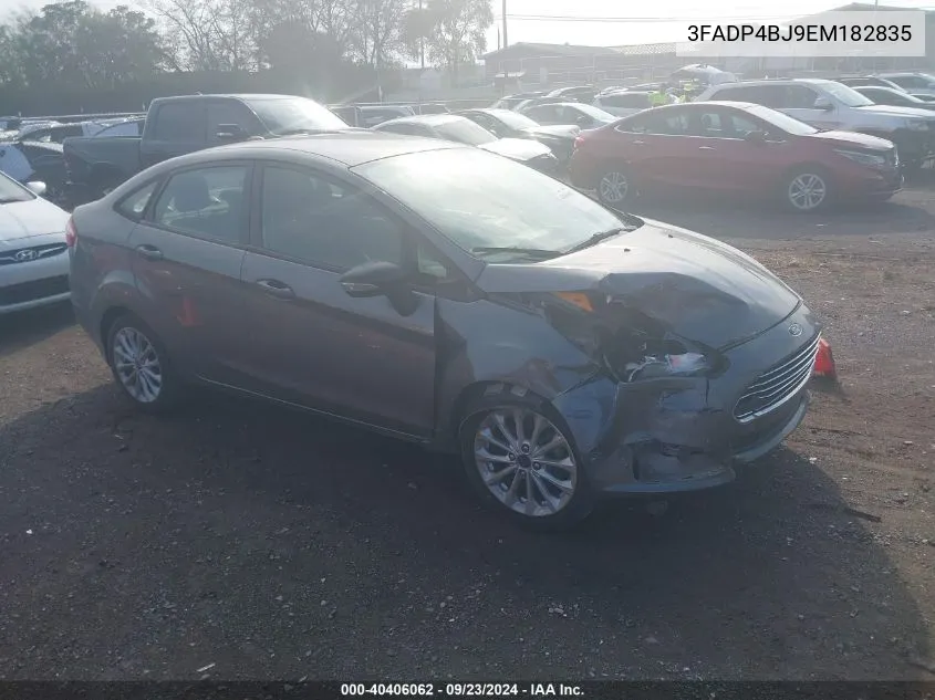 3FADP4BJ9EM182835 2014 Ford Fiesta Se