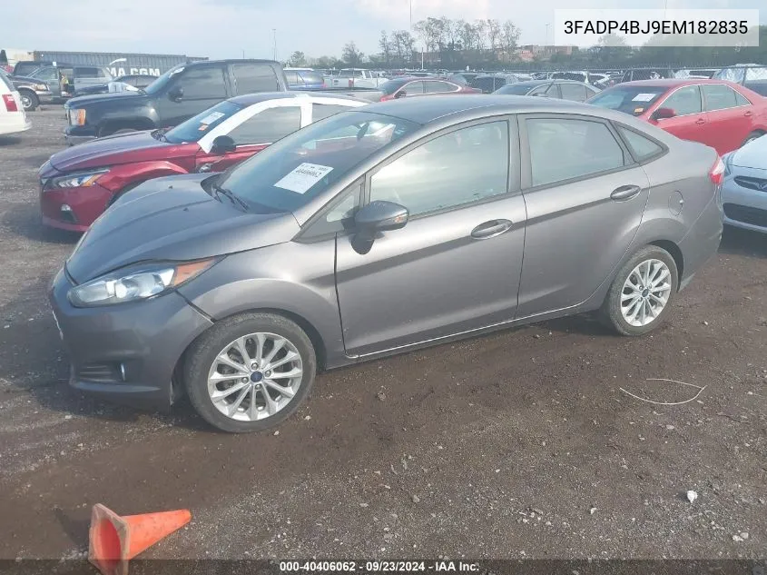 3FADP4BJ9EM182835 2014 Ford Fiesta Se