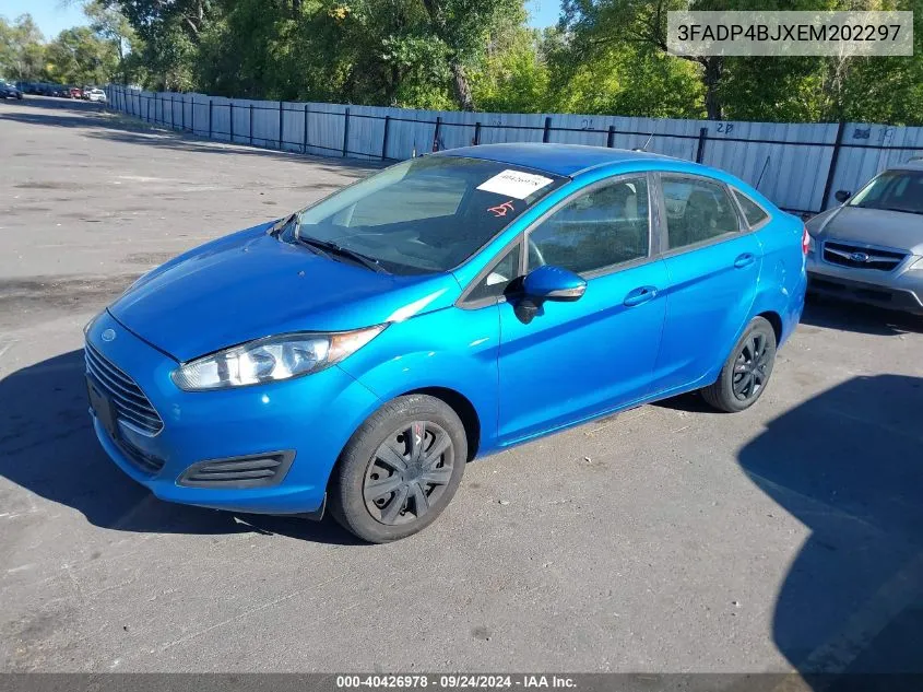 3FADP4BJXEM202297 2014 Ford Fiesta Se