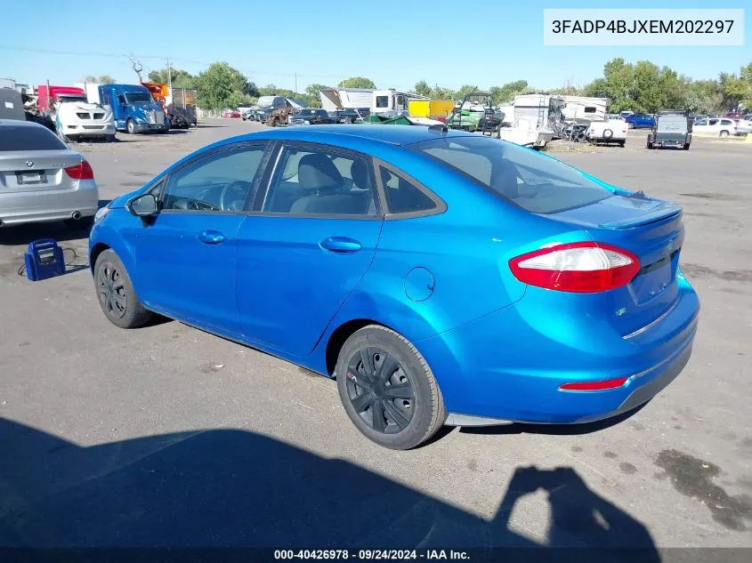 3FADP4BJXEM202297 2014 Ford Fiesta Se