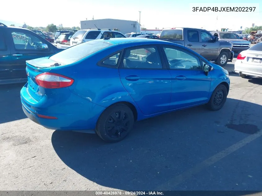 3FADP4BJXEM202297 2014 Ford Fiesta Se