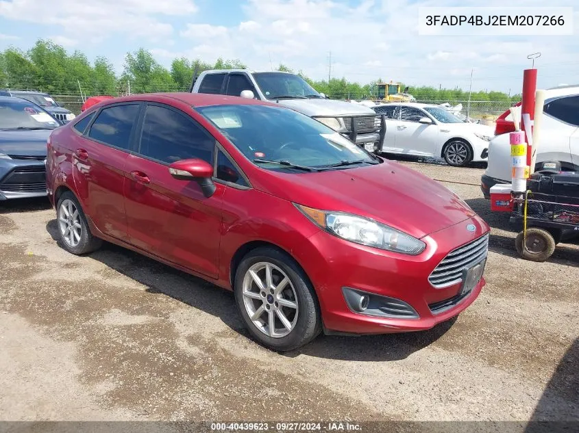 3FADP4BJ2EM207266 2014 Ford Fiesta Se