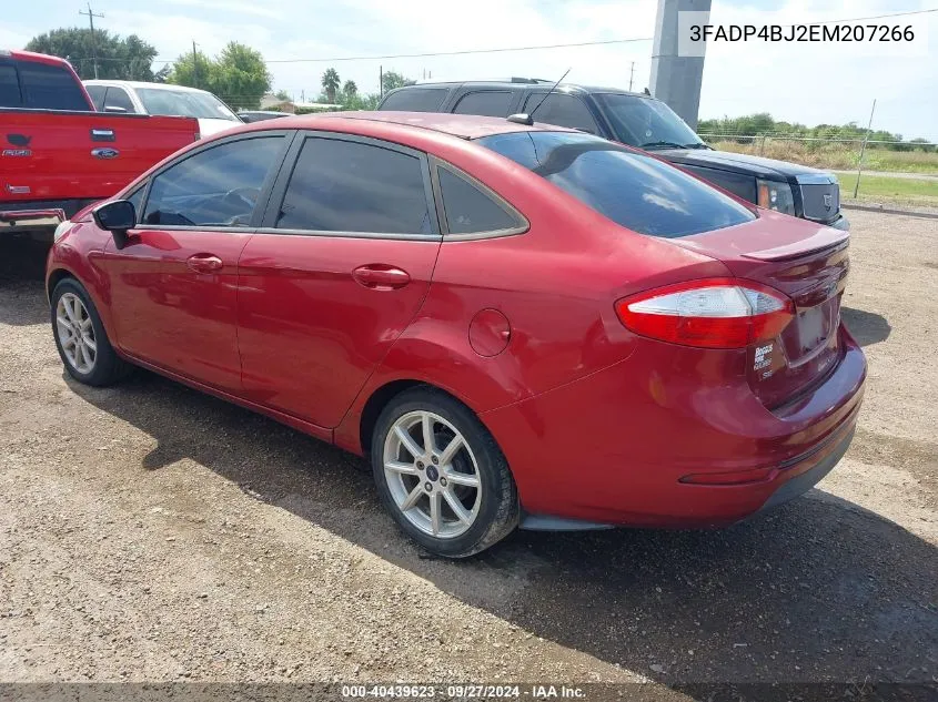 3FADP4BJ2EM207266 2014 Ford Fiesta Se