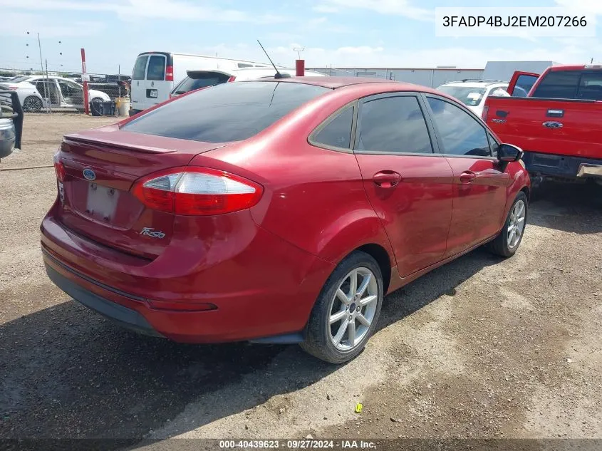 3FADP4BJ2EM207266 2014 Ford Fiesta Se