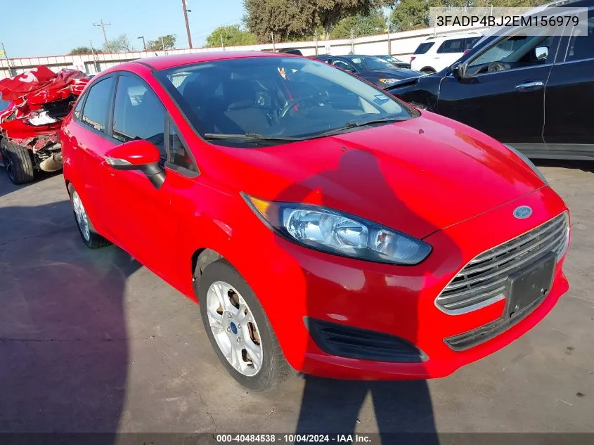 3FADP4BJ2EM156979 2014 Ford Fiesta Se