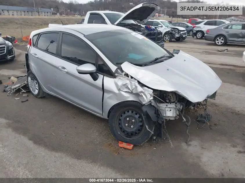 3FADP4TJ5EM206434 2014 Ford Fiesta S