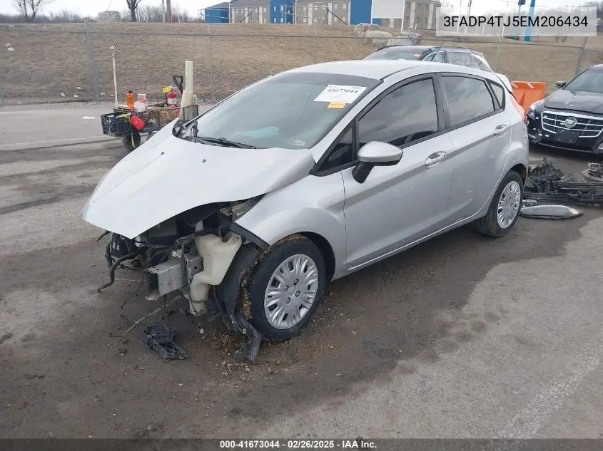 3FADP4TJ5EM206434 2014 Ford Fiesta S