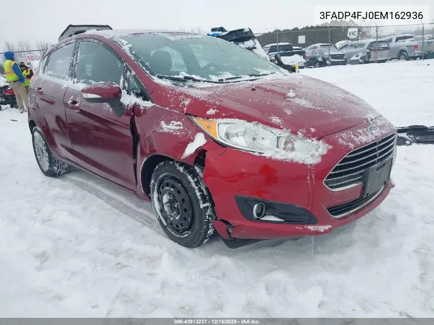 3FADP4FJ0EM162936 2014 Ford Fiesta Titanium
