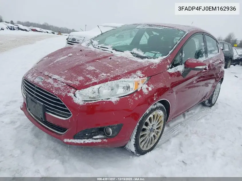 3FADP4FJ0EM162936 2014 Ford Fiesta Titanium