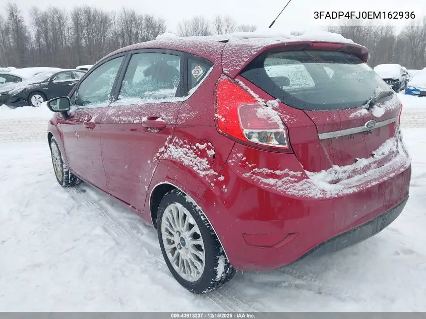 3FADP4FJ0EM162936 2014 Ford Fiesta Titanium
