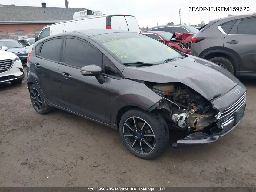 2015 Ford Fiesta Se VIN: 3FADP4EJ9FM159620 Lot: 12000956