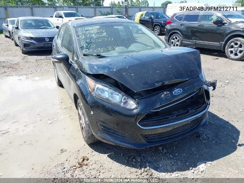 3FADP4BJ9FM212711 2015 Ford Fiesta Se