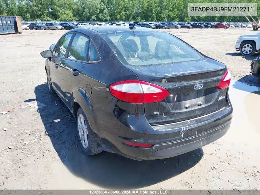 3FADP4BJ9FM212711 2015 Ford Fiesta Se