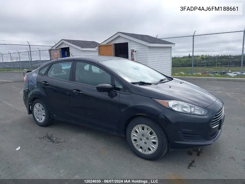 3FADP4AJ6FM188661 2015 Ford Fiesta S