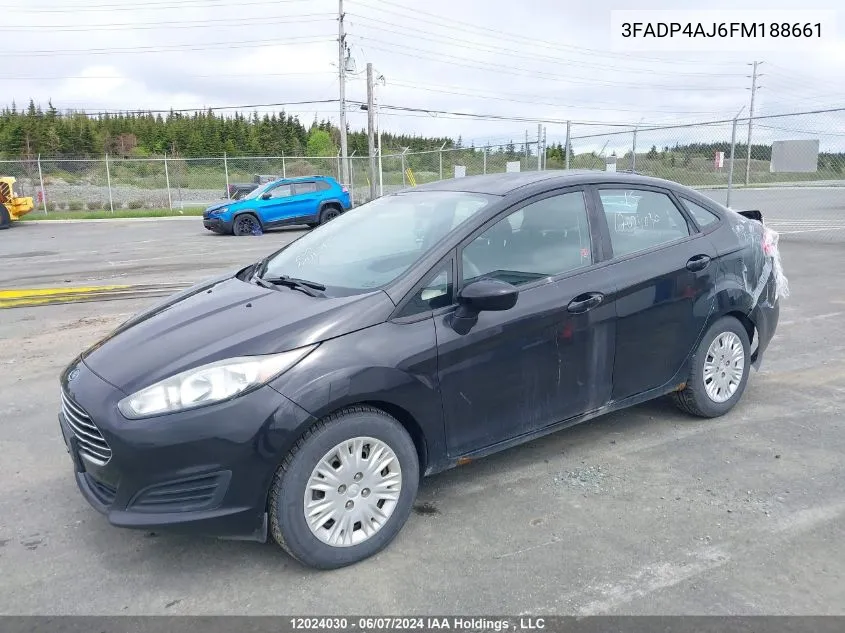 3FADP4AJ6FM188661 2015 Ford Fiesta S