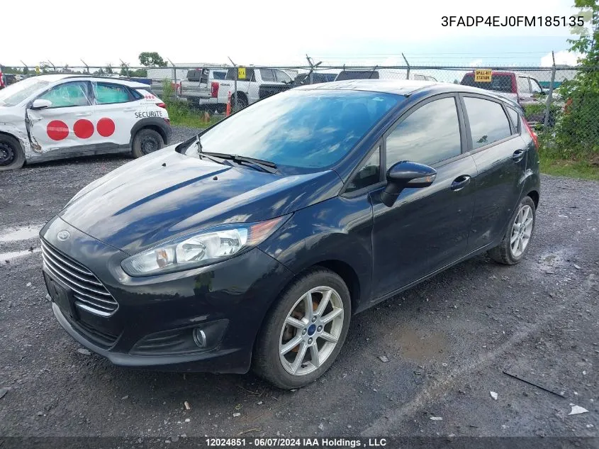 3FADP4EJ0FM185135 2015 Ford Fiesta Se