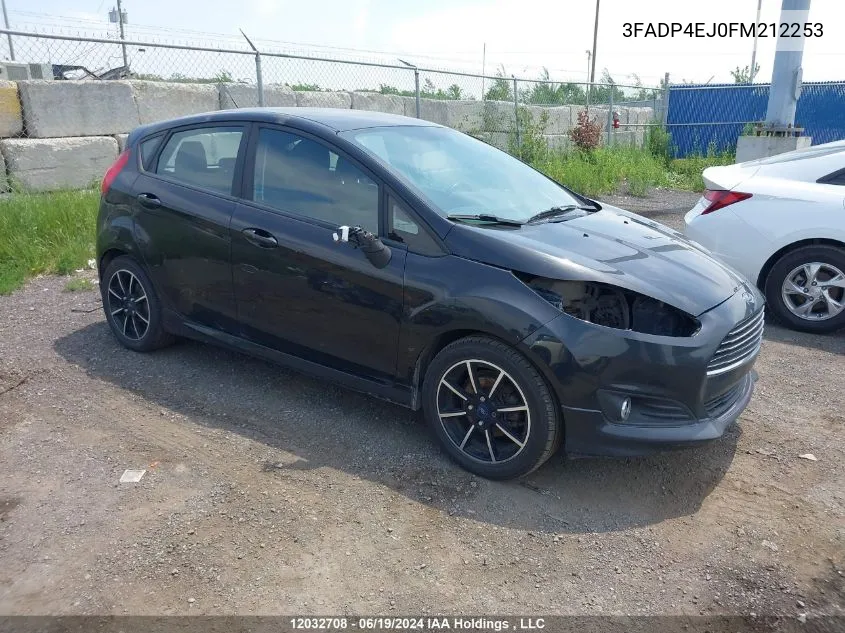 3FADP4EJ0FM212253 2015 Ford Fiesta Se