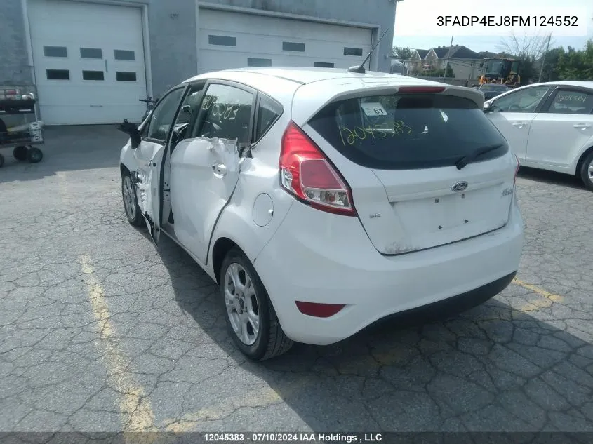 3FADP4EJ8FM124552 2015 Ford Fiesta