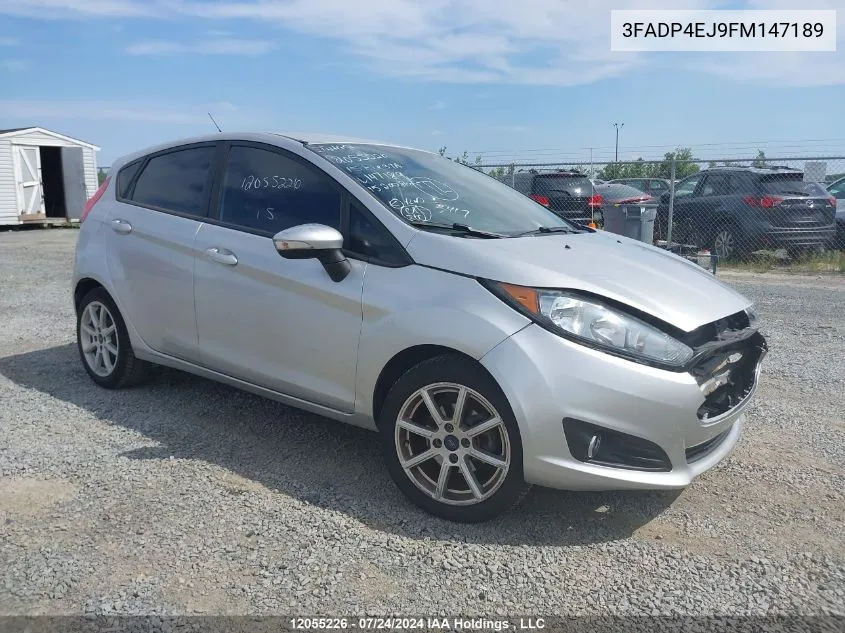 3FADP4EJ9FM147189 2015 Ford Fiesta Se