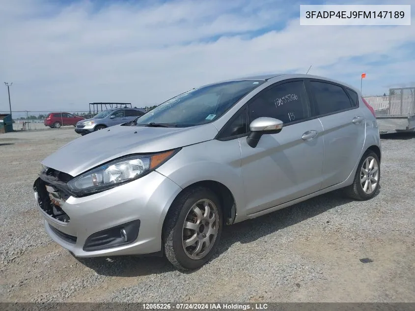 3FADP4EJ9FM147189 2015 Ford Fiesta Se