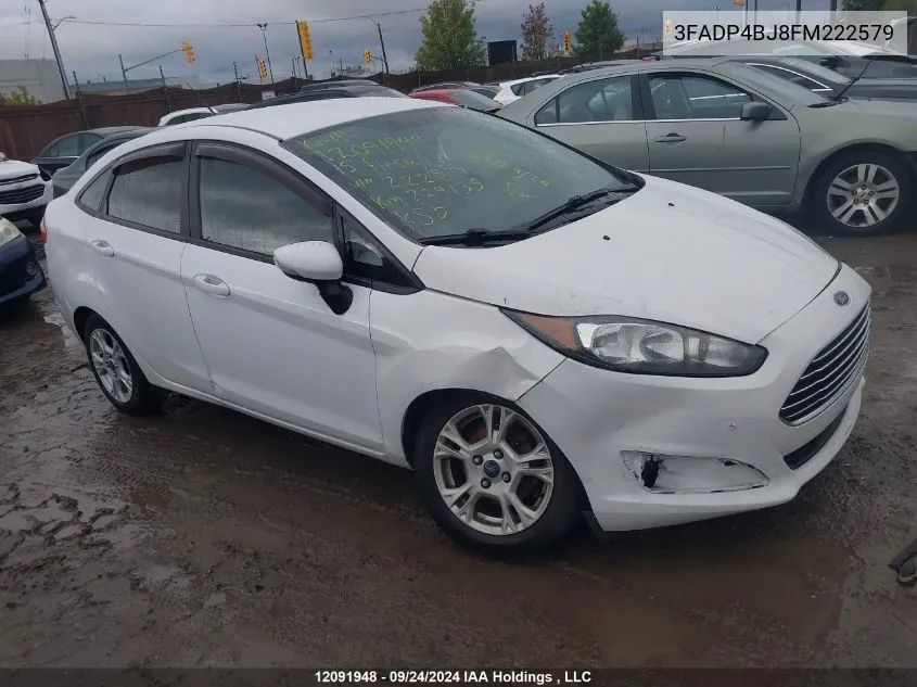 3FADP4BJ8FM222579 2015 Ford Fiesta Se