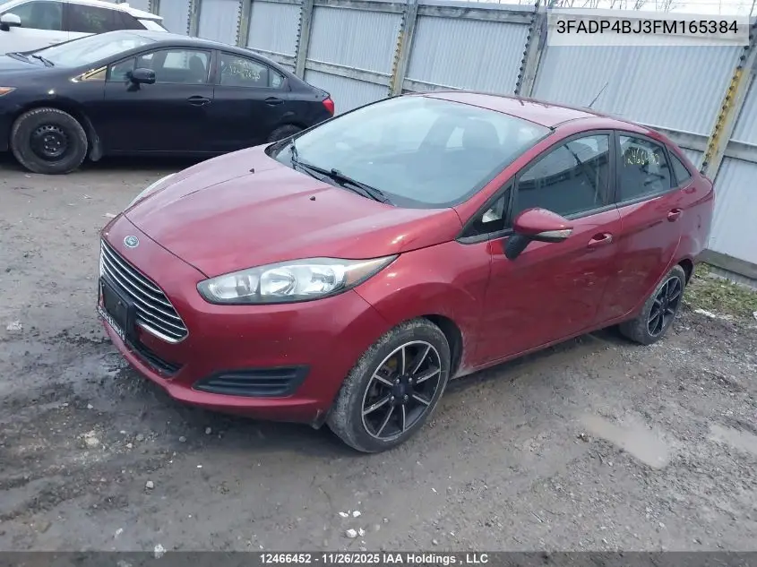 3FADP4BJ3FM165384 2015 Ford Fiesta Se